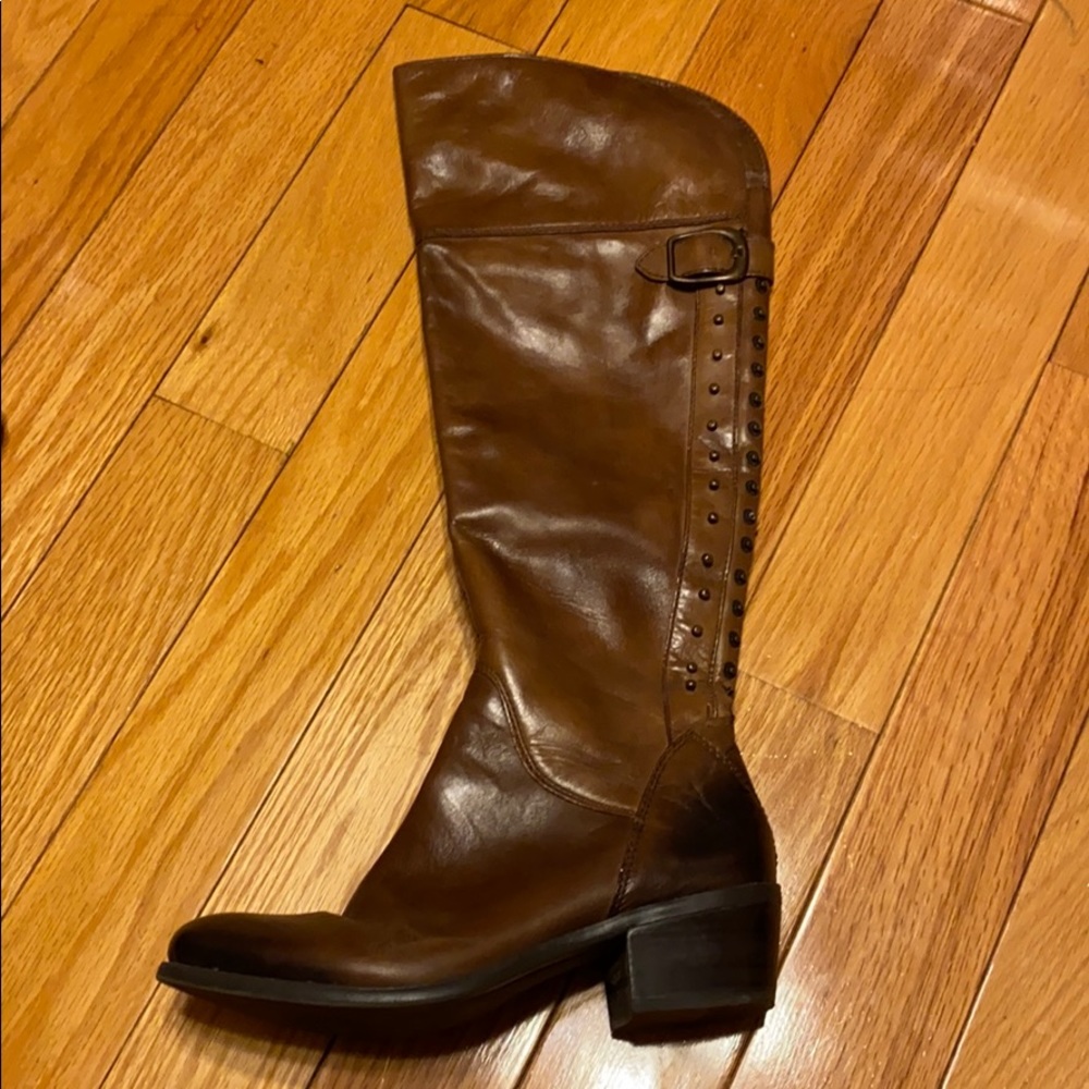 Vince Camuto Leather Riding Boots 💙